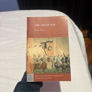 Barnes & Noble Beige & Rust The Art of War - Back Cover